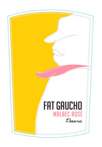 Malbec Rose Wine Label